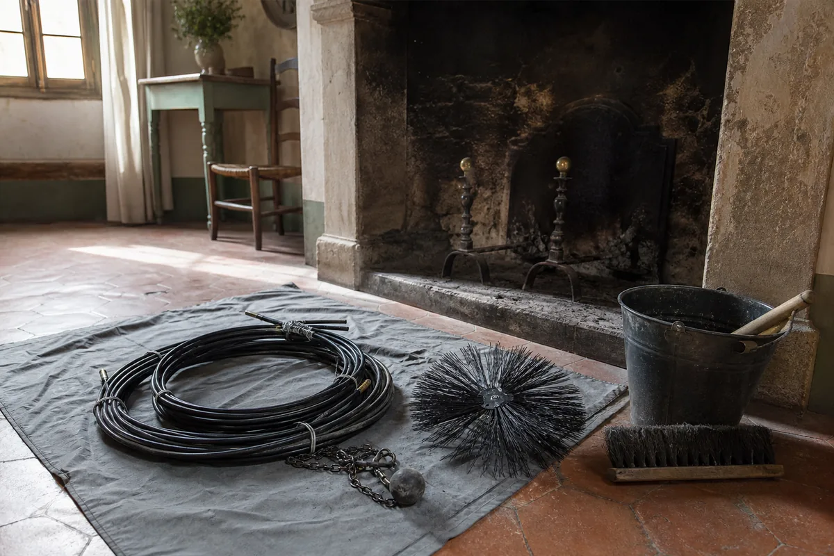 Ramonage de cheminée, poêle et insert à Pertuis et Luberon
